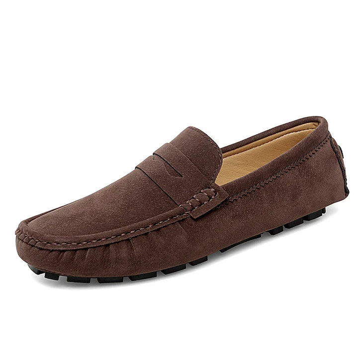 Magnus København | Suede Båd Loafers