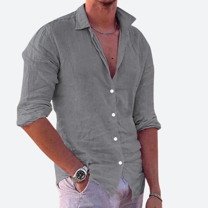 Magnus København | Casual Linned Skjorte