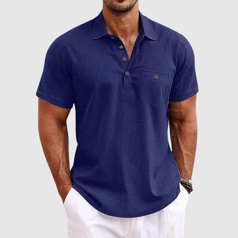 Magnus København | Linned Polo Shirt
