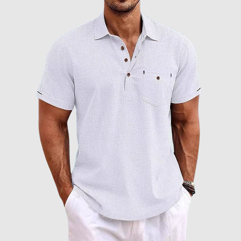 Magnus København | Linned Polo Shirt