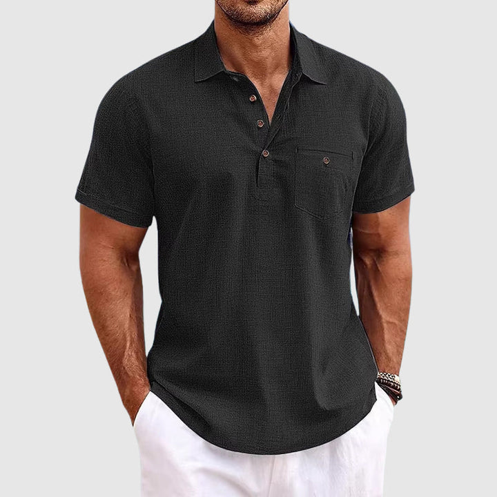 Magnus København | Linned Polo Shirt