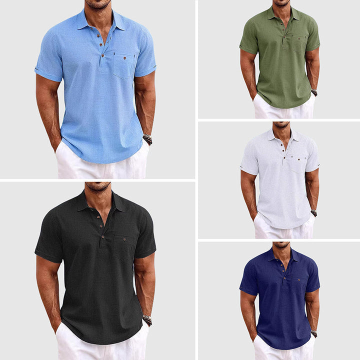 Magnus København | Linned Polo Shirt