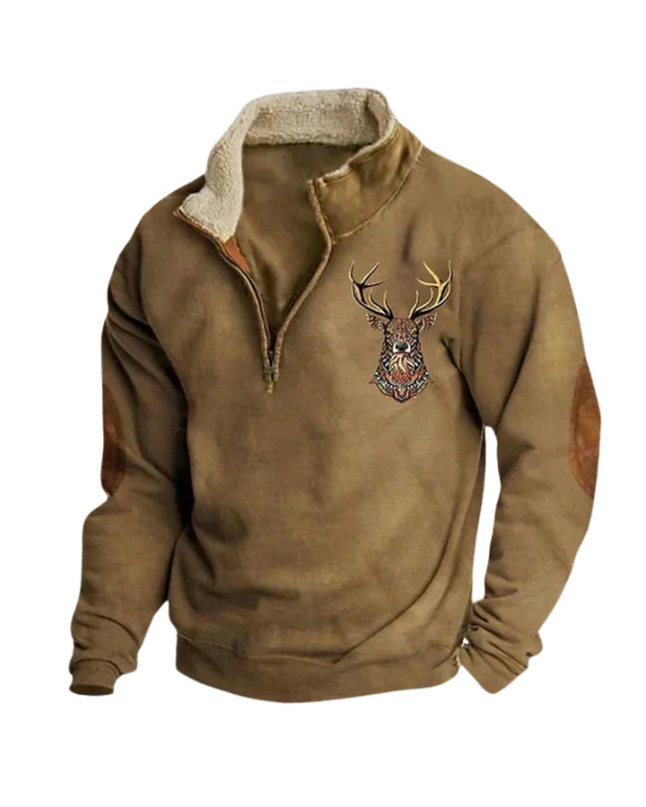 Magnus København | Silvio Vintage Zip Sweater