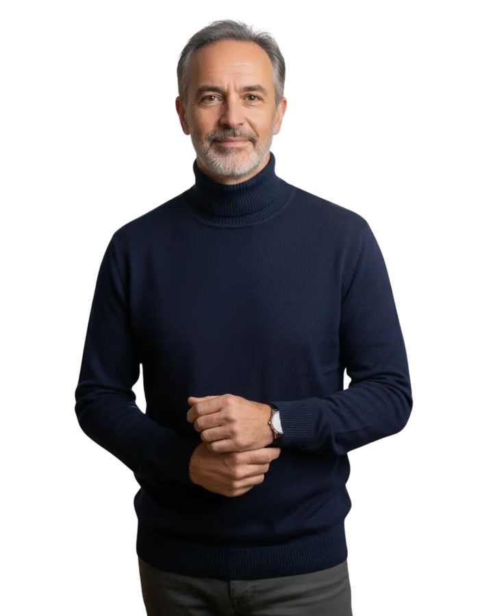 Magnus København | Højhalset cashmere trøje Monte Carlo