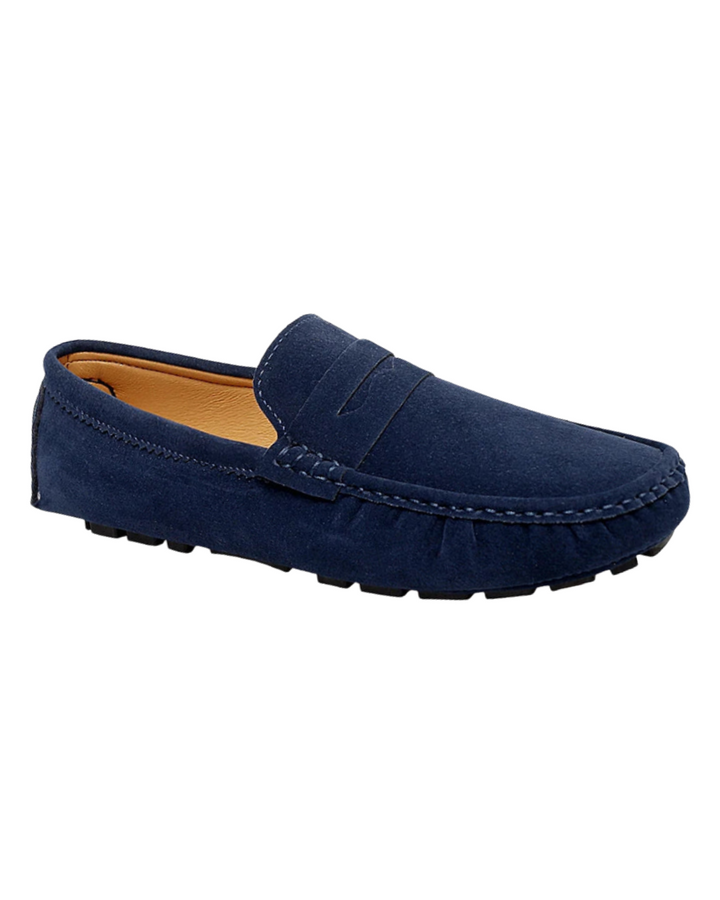 Magnus København | Suede Båd Loafers