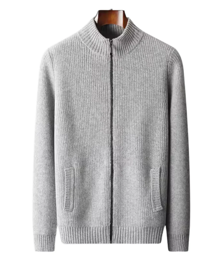 Magnus København | Veste med ribber i cashmere Seychellen