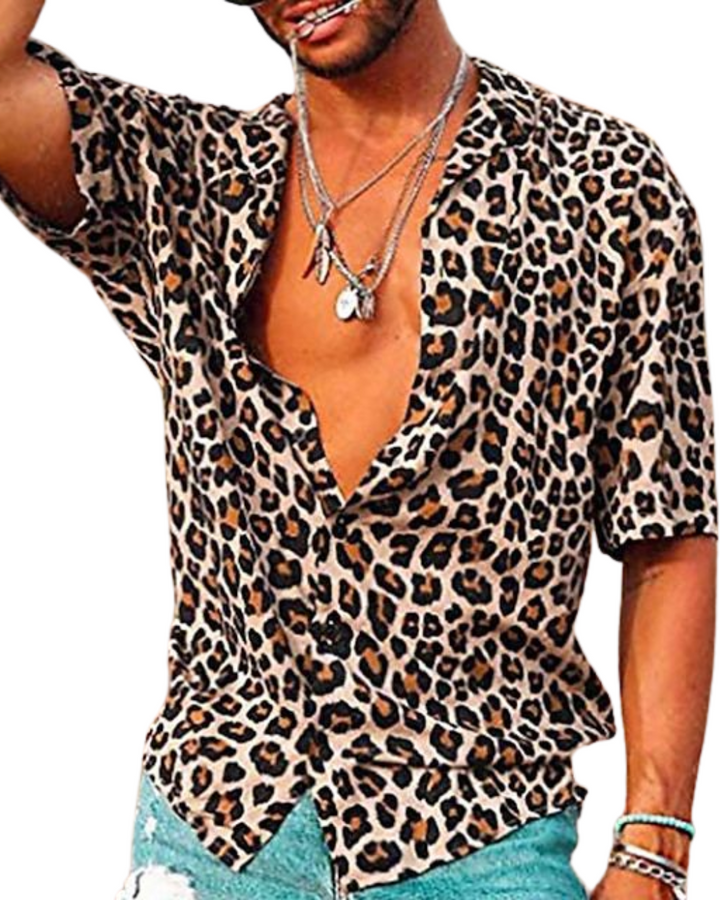 Magnus København | Leopardprint Skjorte