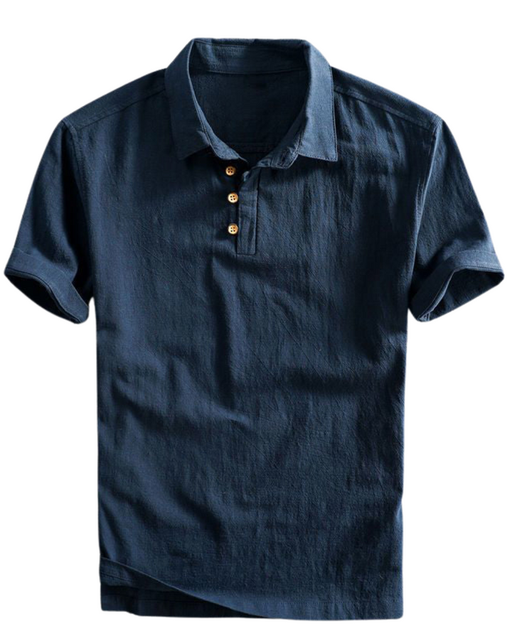 Magnus København | San Julian Linned Polo Shirt