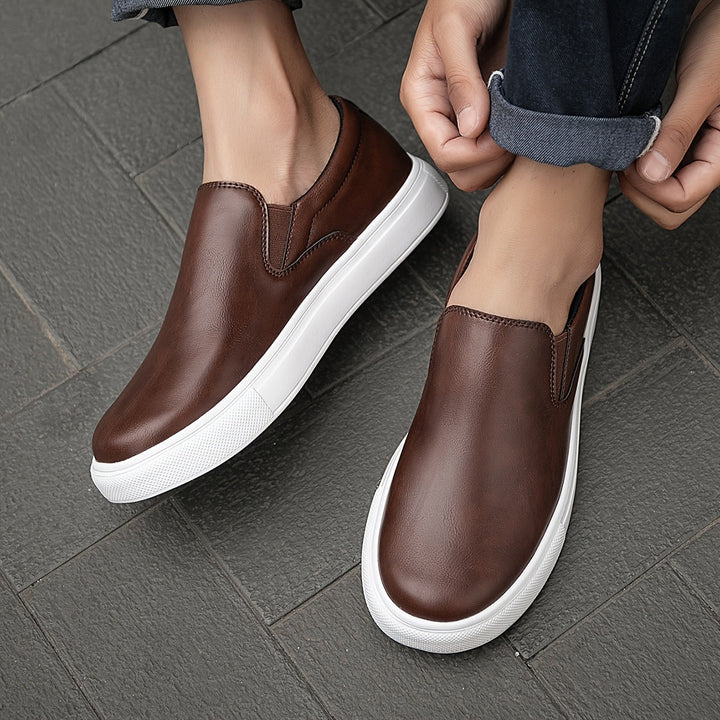 Magnus København | Casual Læder Slip-On Sko