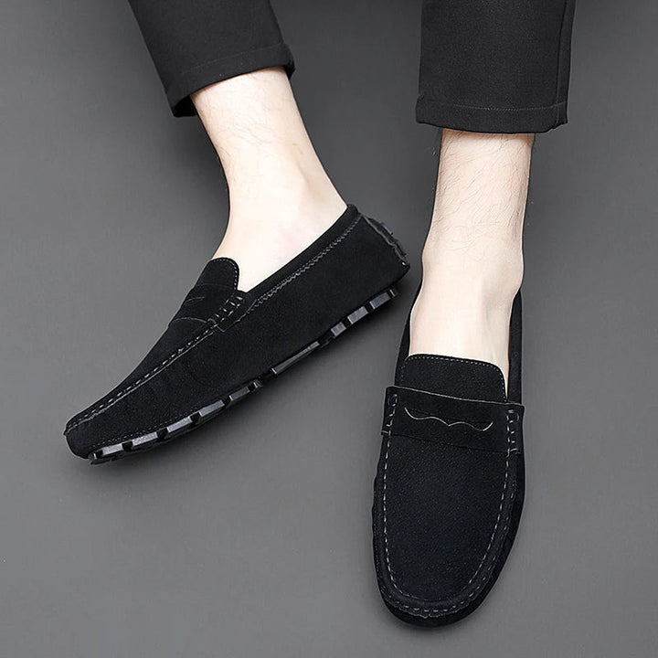 Magnus København | Suede Båd Loafers