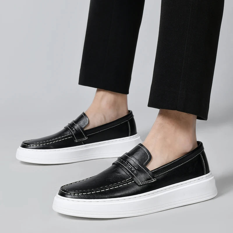 Magnus København | Slip-On Læder Båd Sko