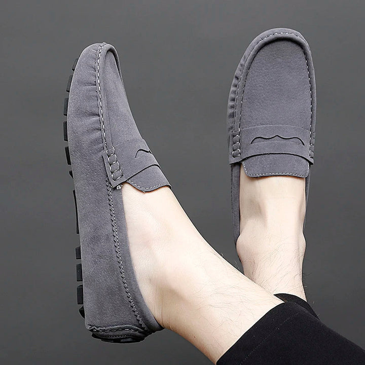 Magnus København | Suede Båd Loafers