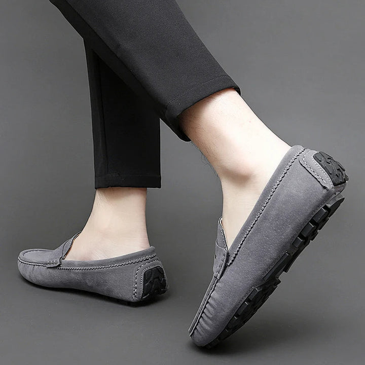 Magnus København | Suede Båd Loafers