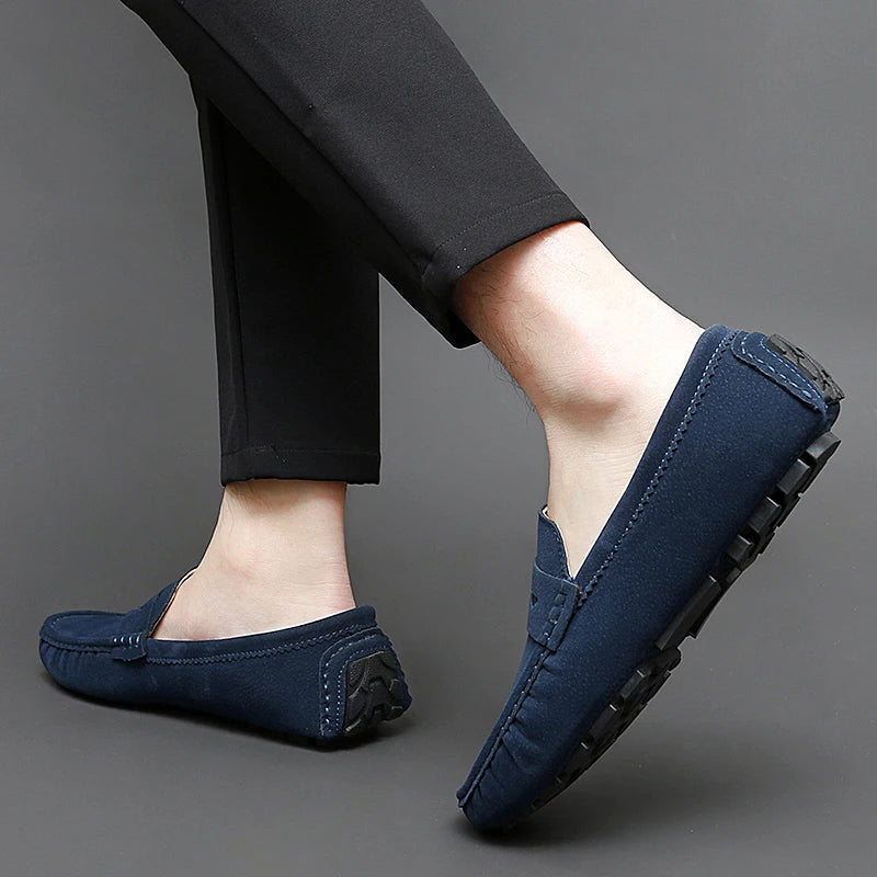 Magnus København | Suede Båd Loafers