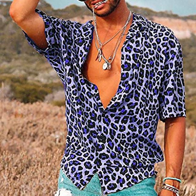 Magnus København | Leopardprint Skjorte