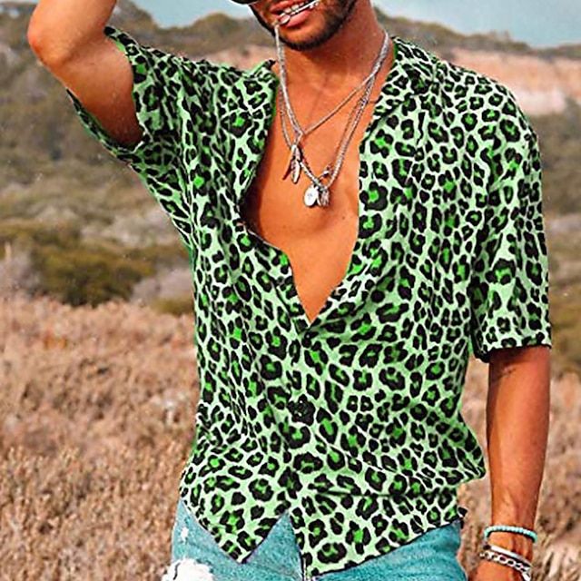 Magnus København | Leopardprint Skjorte
