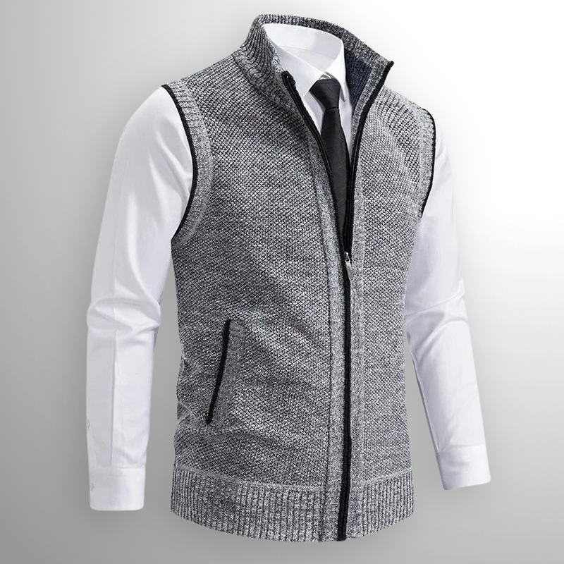 Magnus København | Harrison Full-Zip Sweater Vest