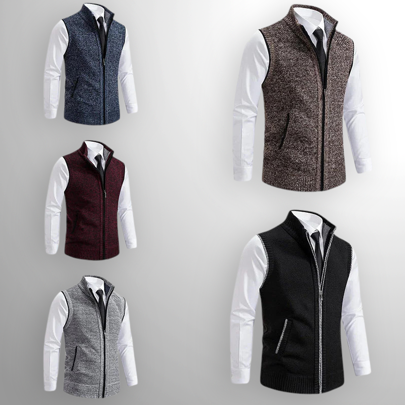Magnus København | Harrison Full-Zip Sweater Vest