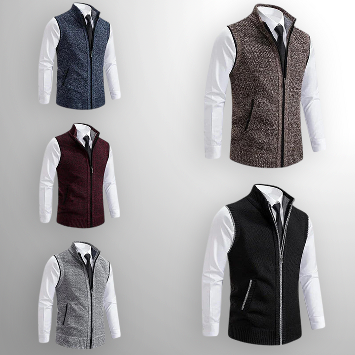 Magnus København | Harrison Full-Zip Sweater Vest