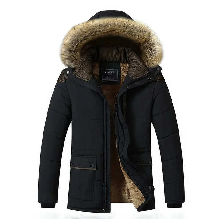 Magnus København | Elegant Polstret Fleece Vinterjakke