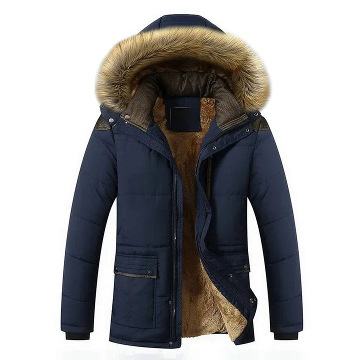 Magnus København | Elegant Polstret Fleece Vinterjakke
